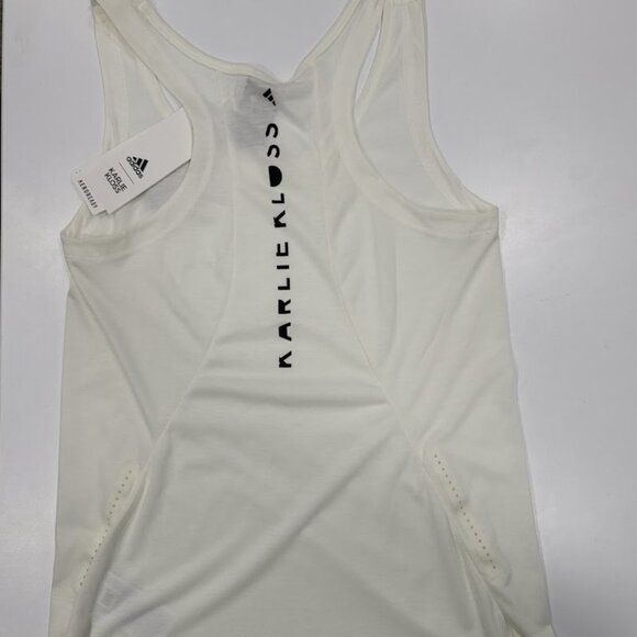 adidas x Karlie Kloss Women's Tank Top XS Off White - Picture 3 of 10